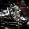 This picture shows everything included in Murray's Honda CX400 Carburetor Kit.