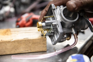 Here's how to continue to remove the float pin.